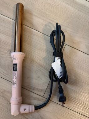 L’ange Curling Wand Pink Rose Gold Barrel Hair Curler